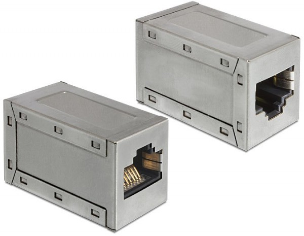 RJ45 Buchse / Buchse Cat.6A Adapter