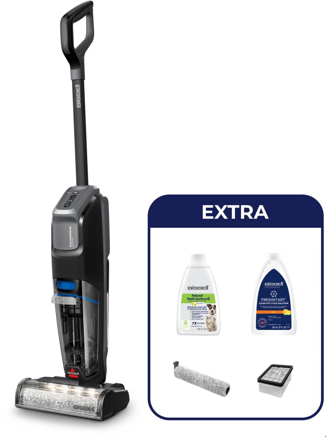 Image of Crosswave OmniFind Pro Nass-/Trockensauger grau/schwarz