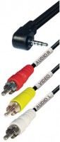 KS 435 S CS 3 2,0m Klinke/Cinch Adapterkabel