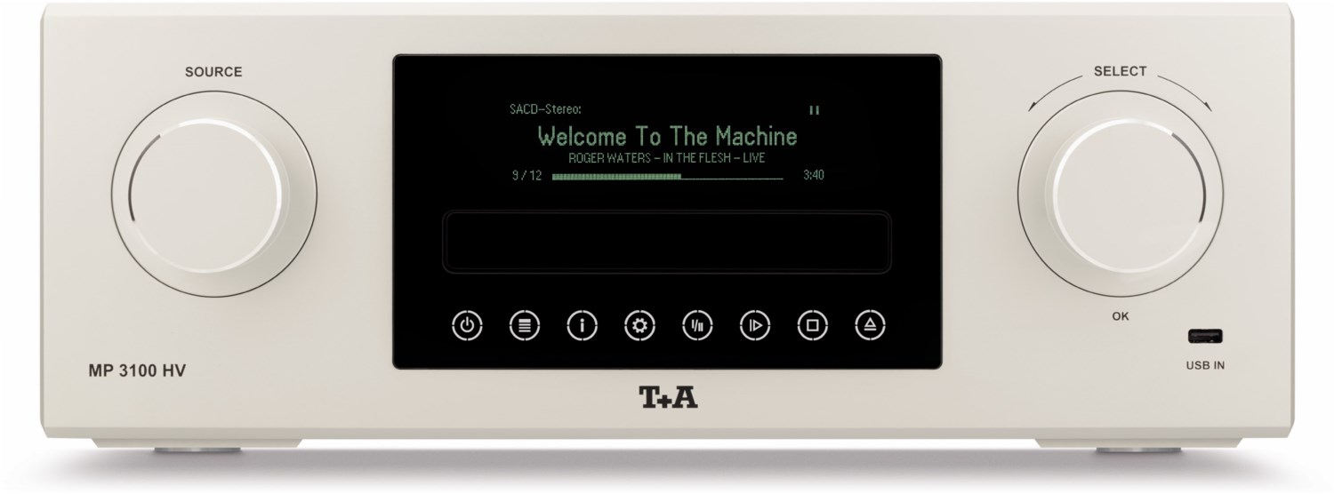 Image of MP 3100 HV (V2.1) Netzwerkspieler silber/schwarz