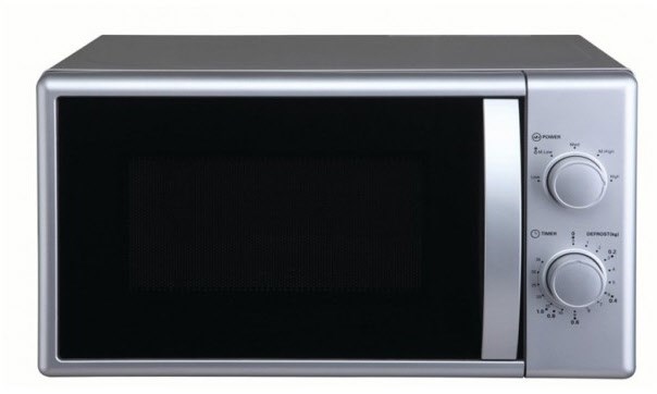 MW 700-20 UB 2 Stand-Solo-Mikrowelle silber