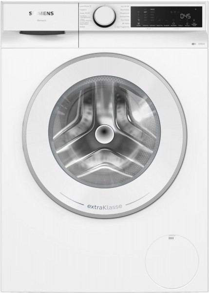 WG44J209 Stand-Waschmaschine-Frontlader weiß, 9 kg, 1400 U/min, iQ500, 71 dBA