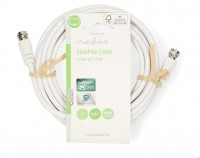 CSGL41000WT50 Koaxialkabel (5m) F-Stecker > F-Stecker weiß