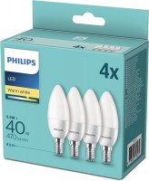 LED 40W B35 E14 WW FR ND 4er Pack LED-Kerze