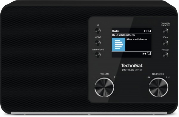 DigitRadio 307 BT Heimradio schwarz