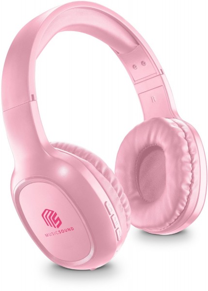 Basic kabelloser On-Ear Kopfhörer pink