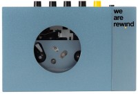 Kurt Kassettenspieler-/Rekorder mit Bluetooth blau