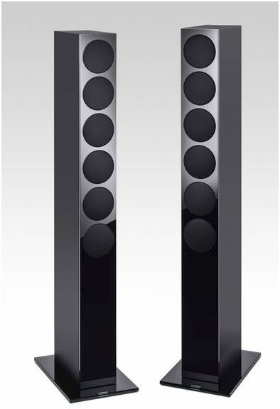 Re:sound G prestige /Stück Stand-Lautsprecher schwarz/schwarz
