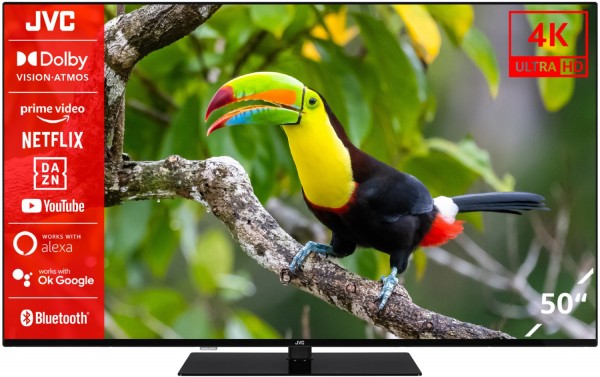 LT-50VU6355 126 cm (50") LCD-TV mit LED-Technik schwarz, 4K Ultra HD, Smart-TV, HDR-Wiedergabe, DVB-T2/DVB-C/DVB-S2