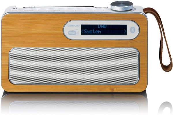 PDR-040EF Taschenradio grau/weiß