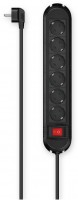 Steckdosenleiste 6-fach (3m) schwarz