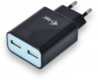Power Charger 2x USB (2,4A) schwarz
