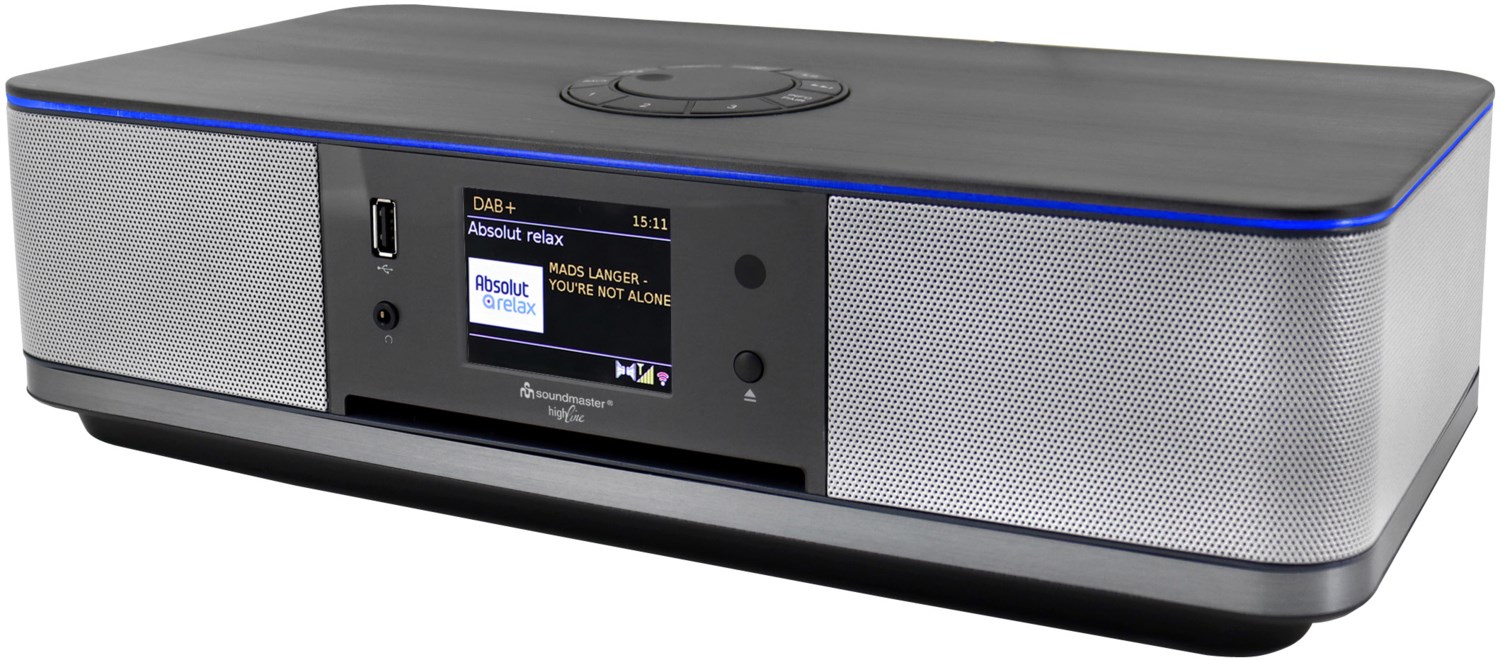 Image of ICD2023SW Internetradio schwarz