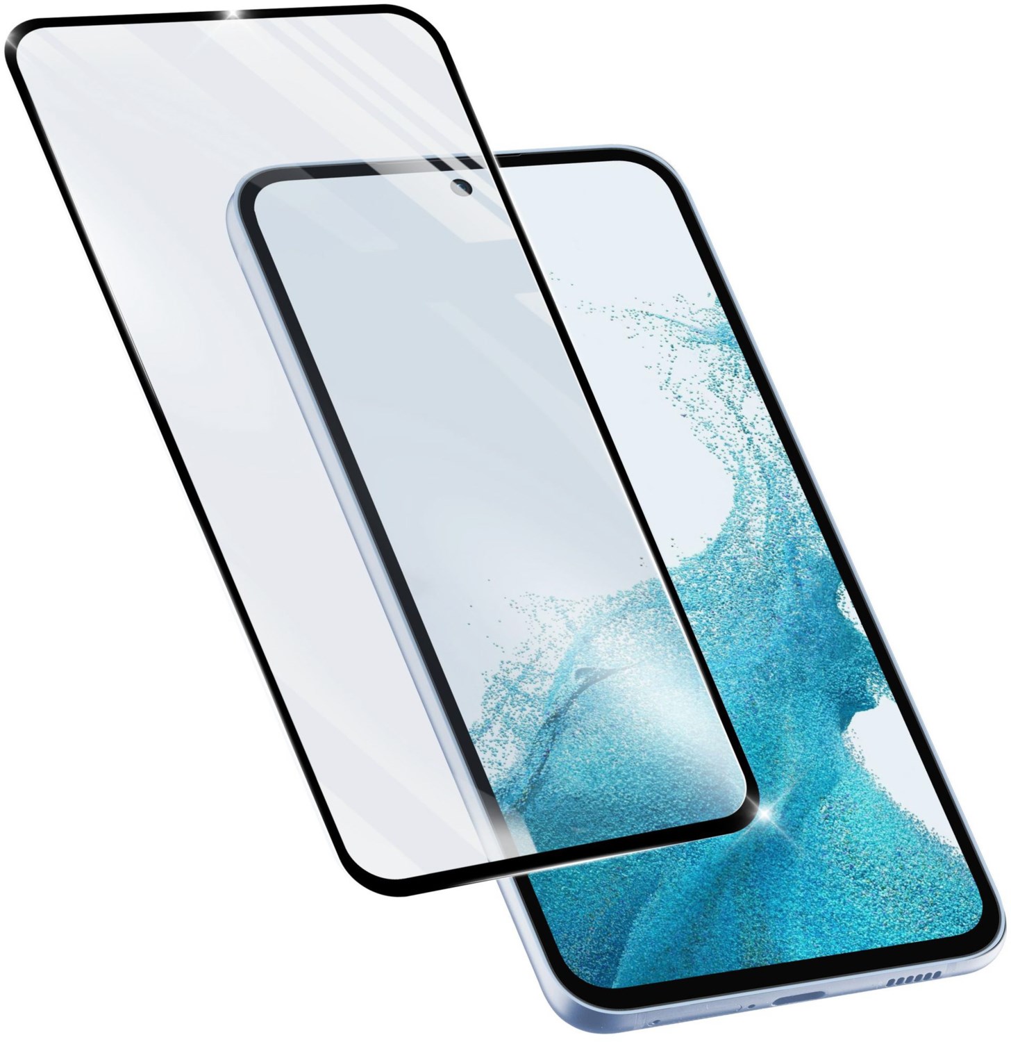 Impact Capsule Schutzglas für Galaxy A54 5G transparent