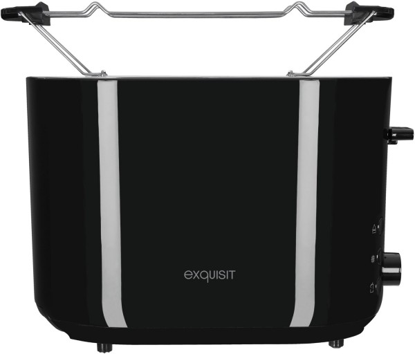 TA 6103 Kompakt-Toaster schwarz/inox