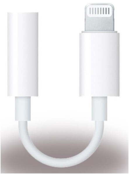 Lightning auf 3,5mm Adapter