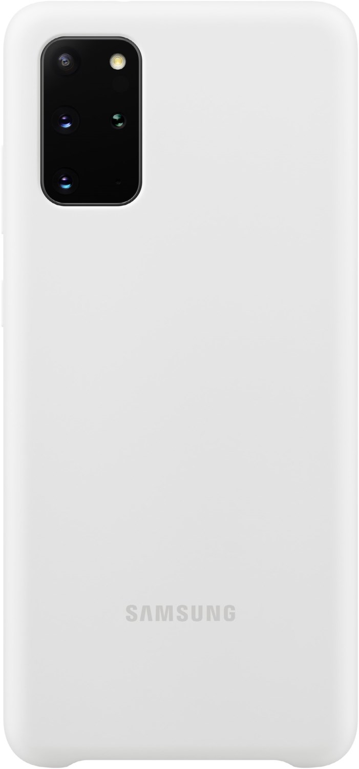 Image of Silicone Cover für Galaxy S20+ weiß