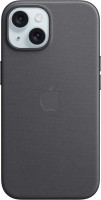 Feingewebe Case mit MagSafe für iPhone 15 schwarz