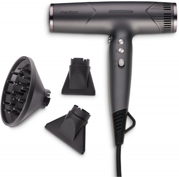 Life HD2 (MD19984) Haartrockner grau
