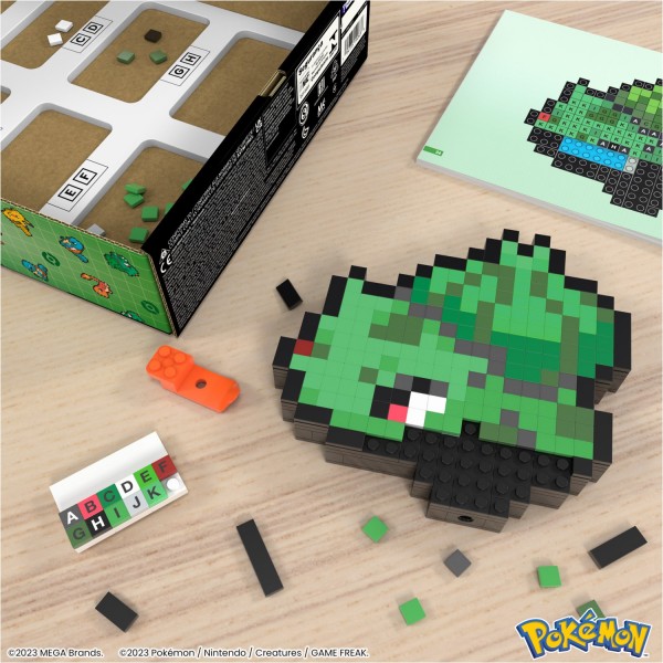 MEGA Pokémon – Bulbasaur Pixel, Set Di Costruzioni, Nuovo In Scatola
