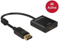 DisplayPort 1.2/HDMI Adapter Displayport 1.2 Stecker>HDMI Buchse schwarz