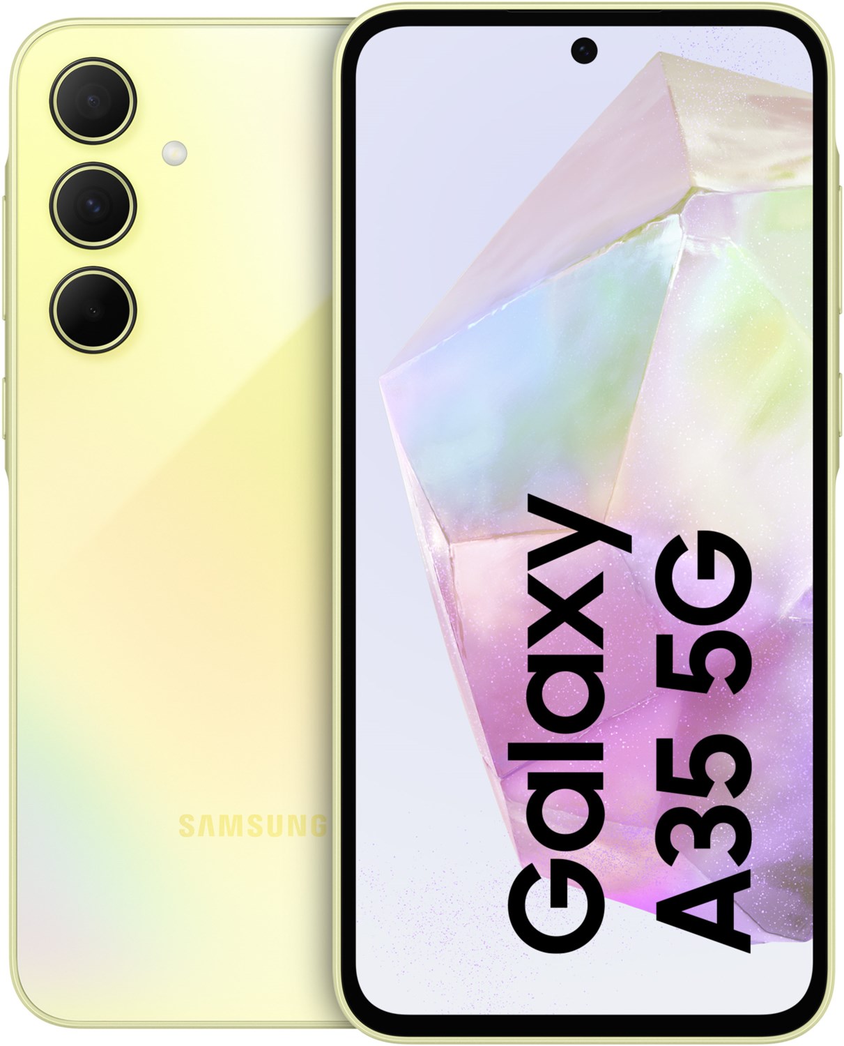 Image of Galaxy A35 5G (128GB) Smartphone awesome lemon