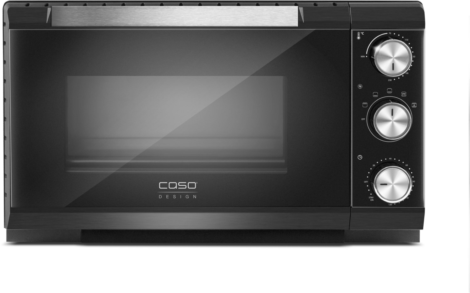TO 20 Mini-Backofen schwarz