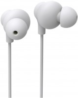 Curly In-Ear-Kopfhörer mit Kabel weiss