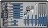 Swiss Modern Besteck-Set (24 tlg.) blau