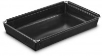 Einsatz (12,5x20cm) für Heißluftfritteuse schwarz