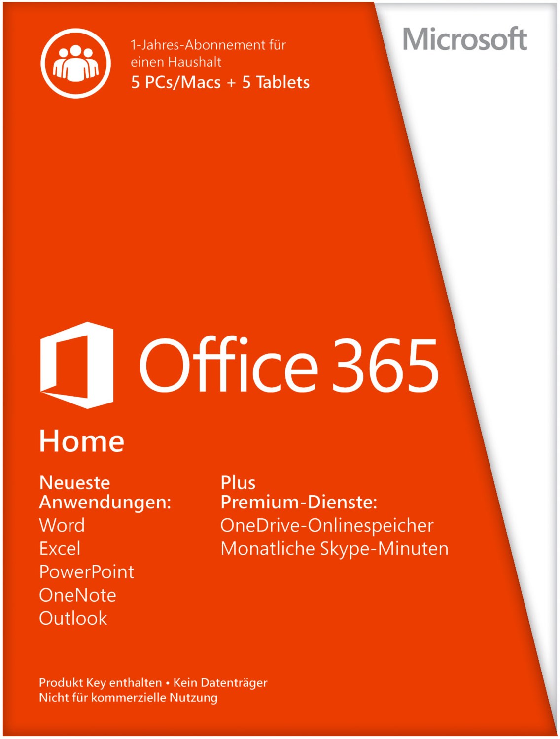 Microsoft Office 365 Home FPP Software Retail-Version | EURONICS
