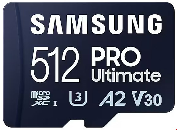 microSDXC PRO Ultimate (512GB) Speicherkarte mit Adapter