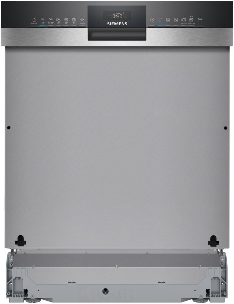 SN53HS03VE Teilintegrierter Einbau-Geschirrspüler 60 cm gebürsteter Stahl
