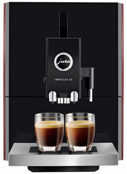 JURA IMPRESSA A5 One Touch Kaffee Vollautomat rot EURONICS