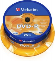 DVD-R AZO 16x 4.7GB (25er Spindel)