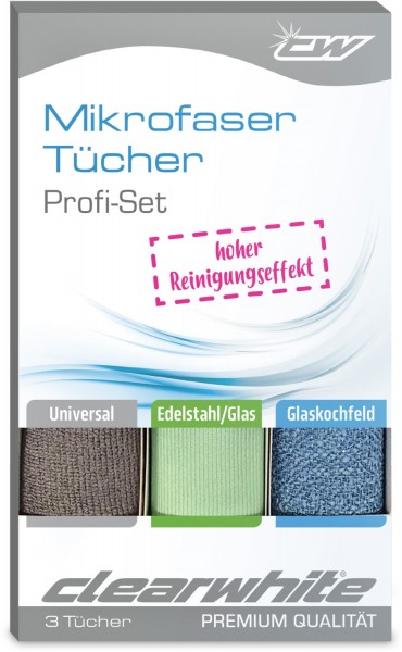 Mikrofaser Tücher (3 Stk.)