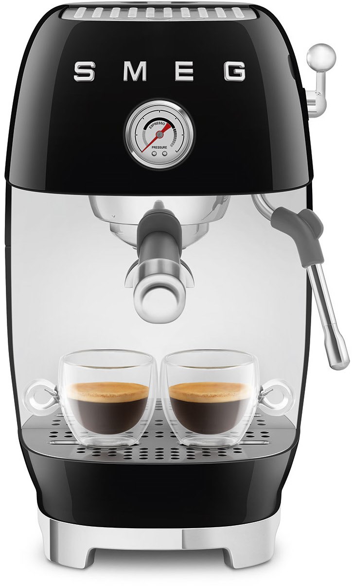 Image of ECF03BLEU Siebträgermaschine schwarz, 15 bar, 1,4 l