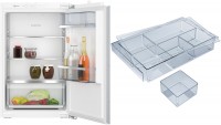 KMK88F1 Einbau-Kühlschrank bestehend aus KI1212FE0 + KS1870Z0 weiß