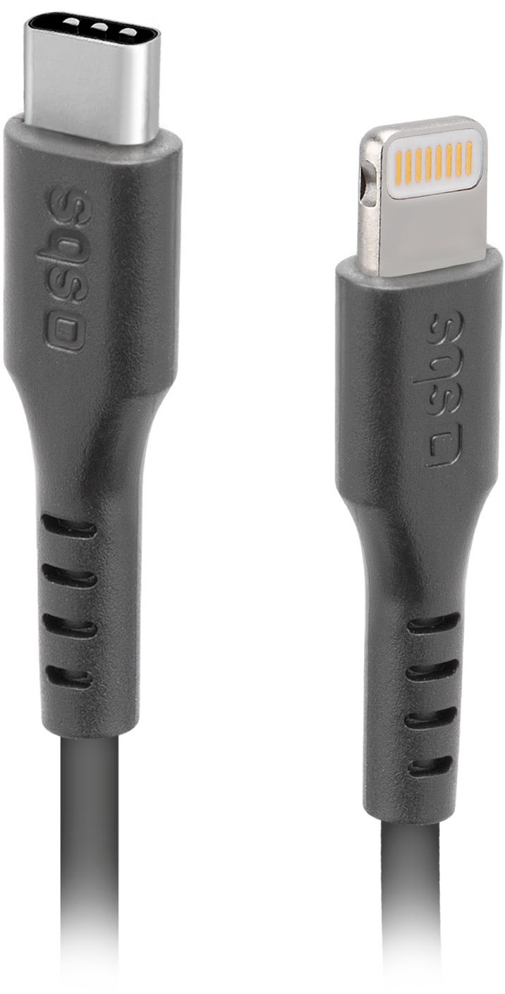 USB Type-C > Lightning Kabel (1m) schwarz