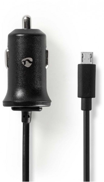 CCHAM240ABK Micro-USB Kfz-Ladegerät schwarz