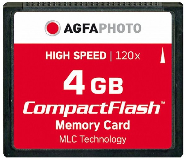 CF 4 GB 120x High Speed Speicherkarte