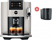 S8 Platin (EB) Kaffeevollautomat  + Dein Geschenk: JURA Cool Control Milchbehälter (0,6 l), Latte Macchiato/Cappuccino, 15 bar, 1,9 l, Apps ladbar