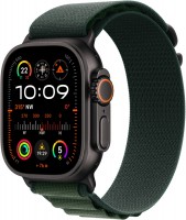 Watch Ultra 2 (49mm) GPS+4G Titan mit Alpine Loop Armband (M) schwarz/dunkelgrün