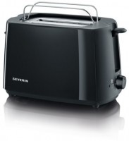AT 2287 Kompakt-Toaster schwarz