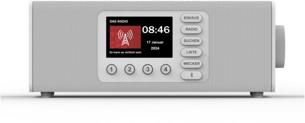 DR2002BT Heimradio weiss