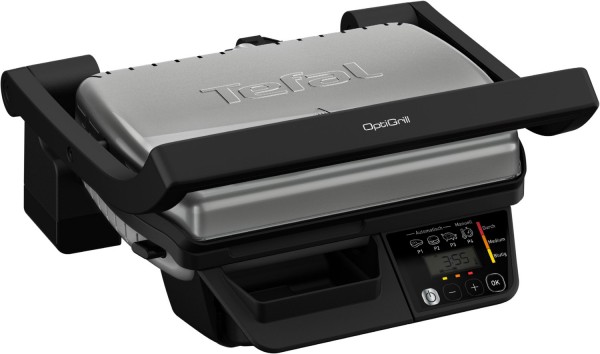 GC7R0B OptiGrill Kontaktgrill schwarz/edelstahl