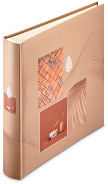 Jumbo-Album Singo II 30x30cm 100 weiße Seiten braun