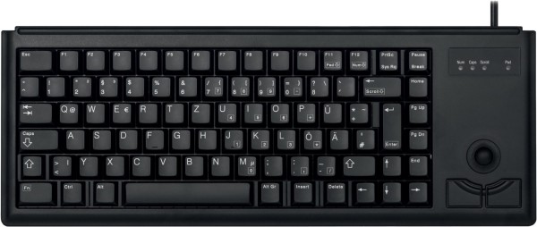 Compact-Keyboard G84-4400 Tastatur (kabelgebunden) schwarz