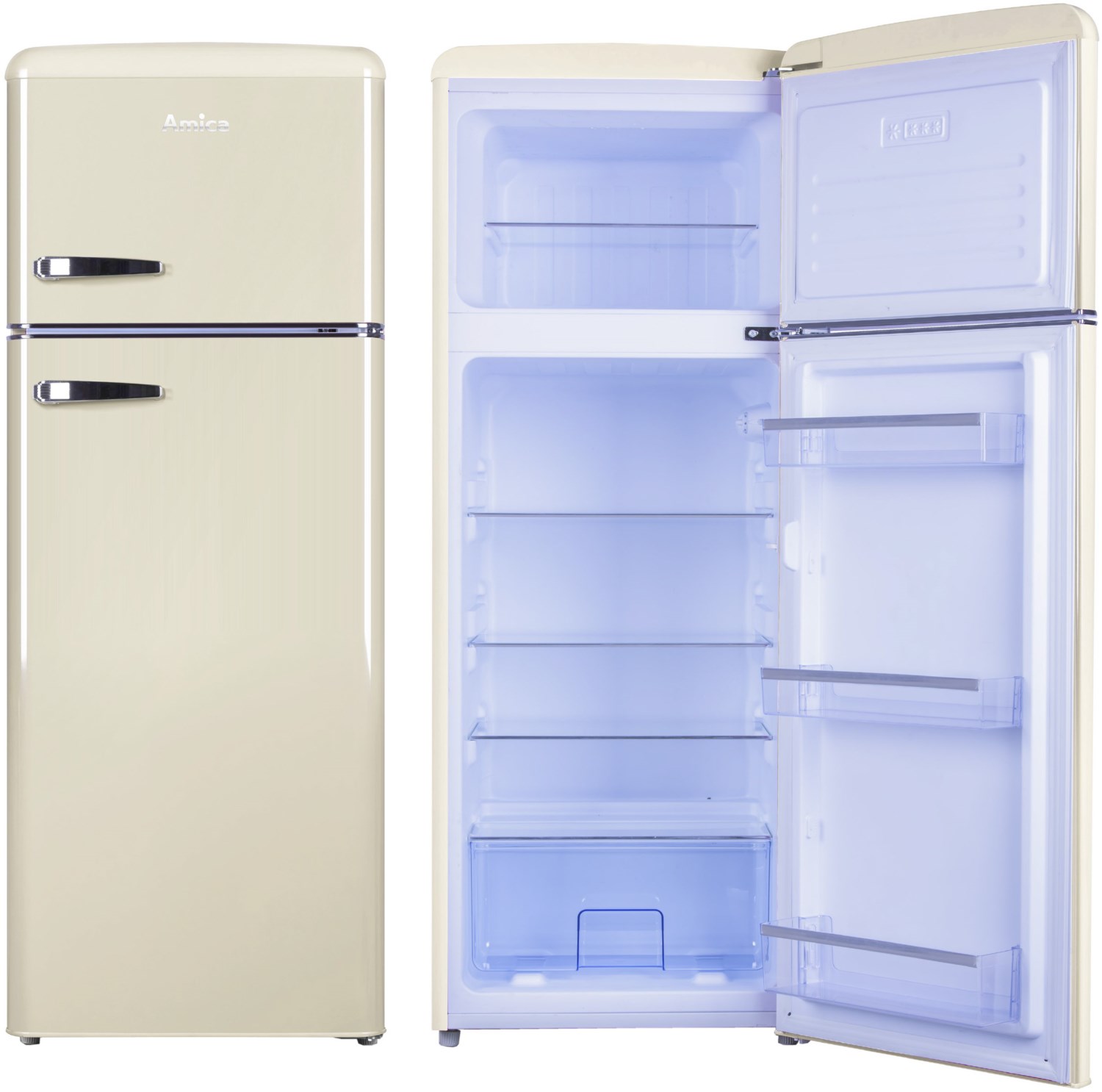KGC 15630 R Standkühlschrank mit Gefrierraum rot