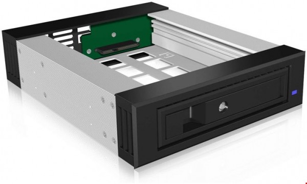 IB-129SSK-B Wechselrahmen für 3,5"/2,5" SATA/SAS schwarz